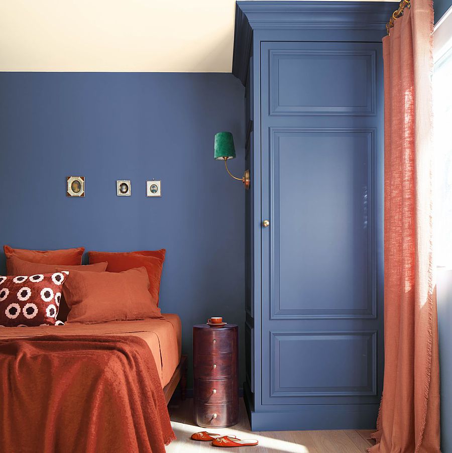 Blue Nova from Benjamin Moore.